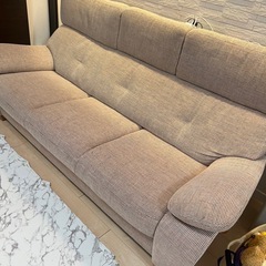 カリモク　ソファ　190センチの画像