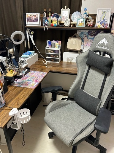 解体済み ゲーミングデスクチェア セット