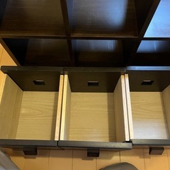 階段型の棚　飾り棚　インテリア　間仕切りの画像