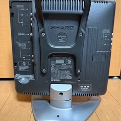 SHARP シャープ　AQUOS  アクオス   13型 液晶カラーテレビ 　アナログ   2005年製 の画像