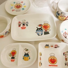 未使用 アンパンマン 食器 ポット 8点セット ガストの画像