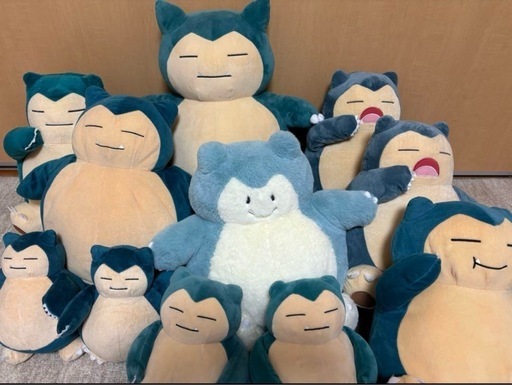 «値下げしました‼️»カビゴン  ぬいぐるみ まとめ売り