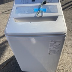 桶川市発　洗濯機　Panasonic  NA-FA80H9 8キロ　の画像