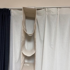 無印良品　ポリエステル麻　バッグホルダー