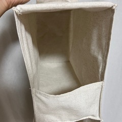 無印良品　ポリエステル麻　小物ホルダーの画像