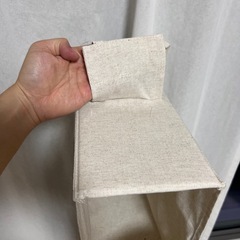 無印良品　ポリエステル麻　小物ホルダーの画像