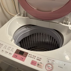 【募集終了】シャープ　洗濯機の画像