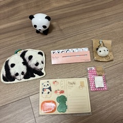 パンダグッズ　まとめ売り　ぬいぐるみ　付箋　はんこなど