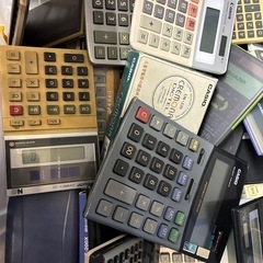 桶川市発　計算機　1個　300円〜の画像