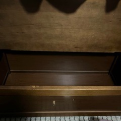 トムとジェリー 木製ベンチ　収納ケースの画像