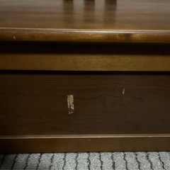 トムとジェリー 木製ベンチ　収納ケースの画像