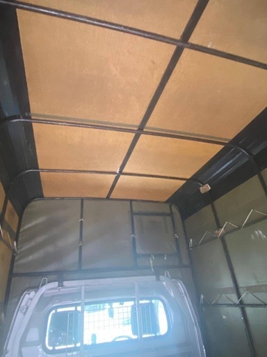 軽トラ用 幌 カーキ
