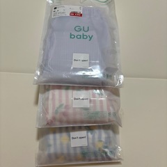 新品　GUサマナルパンツ　80   3点セットの画像