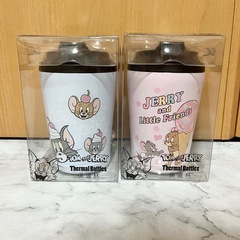 新品！トムとジェリー フラップ式ステンレスタンブラー