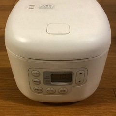 交渉中　無印良品　炊飯器　2017年製　(取りに来ていただける方)