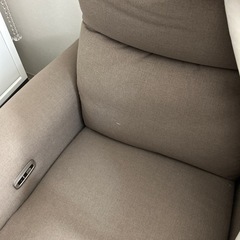 山田電機　二人掛け　電動ソファの画像
