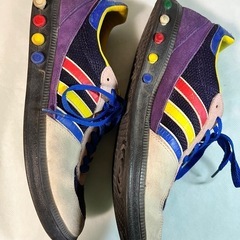 レトロシューズ 靴 アディダス マルチカラー 27.0cmの画像