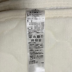 置くだけ簡単　敷きパッド　シングル　ホワイトの画像