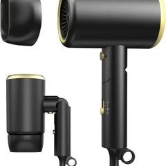 1400W マイナスイオン ヘアドライヤー 折りたたみ コンパクト
