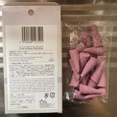 アロマキャンドル、お香セットの画像