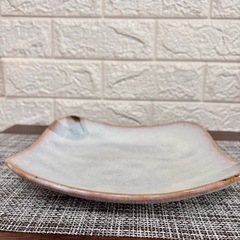 萩焼　大屋窯　濵中月村の大皿　(Gesson Hamanaka )の画像