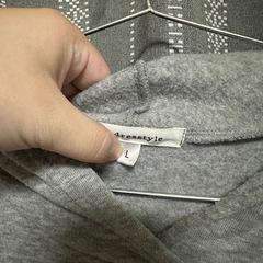 スウェット　レディース服　ポケット付き　Lサイズの画像