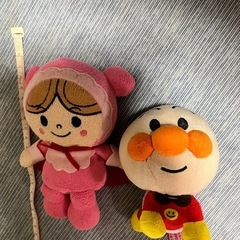 アンパンマン　あかちゃんまん　ぬいぐるみセットの画像