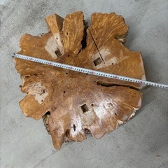 特大60cm！虎目！希少サイズ瘤材の画像
