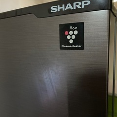 SHARP ダークグレー 冷蔵庫 2018年 271L 