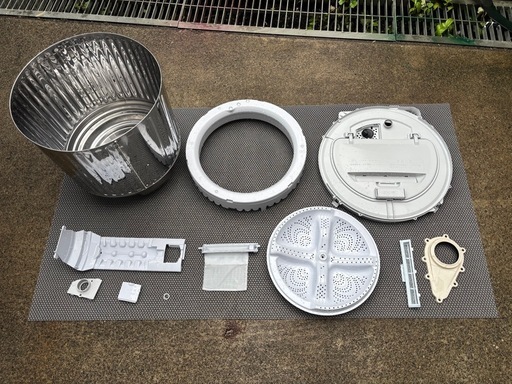 分解クリーニング・動作確認済み シャープ 2022年製 5.5kg 乾燥機能