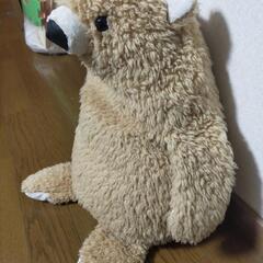 ぬいぐるみ　くま　ティッシュカバーの画像
