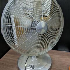 メタル卓上扇風機　レトロ　ドウシシャ