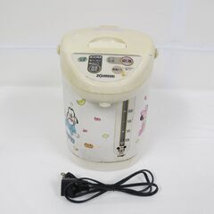 ZOJIRUSHI 象印マホービン 電動給湯ポット 3.0L ディズニーベビー CD-ES30M 1999年製 昭和レトロ