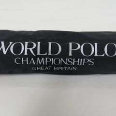 タグ付き未使用品 WORLD POLO ワールドポロ 折り畳み傘 52cm ブラック KS-9289 ナイロン100% 折りたたみの画像