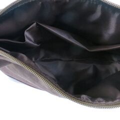 未使用品 renoma レノマ ショルダーバッグ レザー スエード ブラウンの画像
