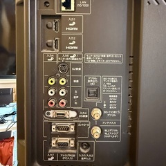 2010年製　SHARP液晶50インチテレビの画像