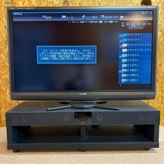 2010年製　SHARP液晶50インチテレビの画像