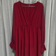 ワンピース　ドレス　レディース服　XLサイズ