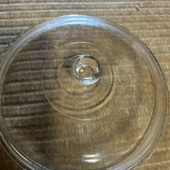 昭和レトロ　電子レンジ調理器　煮込みキャセロール　透明フタ付きの画像