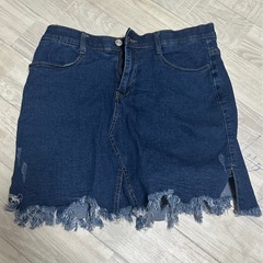 デニムパンツスカート　レディース服　マタニティ服　タイトスカート...