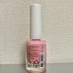 綺麗にはがせるマニキュアピンクの画像