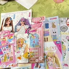 女の子のおもちゃ、まとめ売りセットの画像