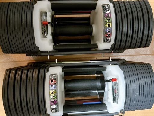 可変式ダンベル40キロ×2