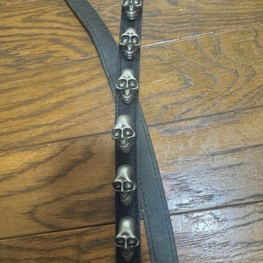 レア物】hide スカル レザーストラップ💀 (ℳ﻿) 新旭川の弦楽器