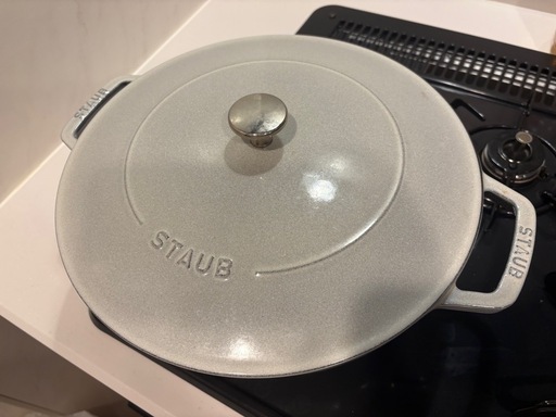 【美品】STAUB ブレイザーソテーパン　28cm カンパーニュ