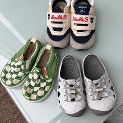 キッズシューズ3足　14センチ