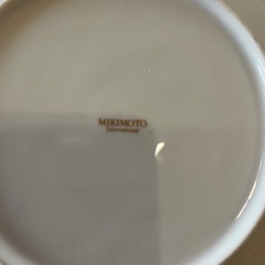 Mikimoto バラ模様の皿 2枚セットの画像