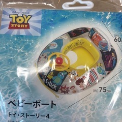 ベビーボート　トイストーリー　新品未使用　プールグッツの画像