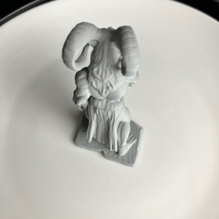 ギリシャ時代の半身半鹿像の画像