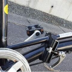 折りたたみ自転車：中古（２０インチ）引き取り限定（錆びあり）の画像